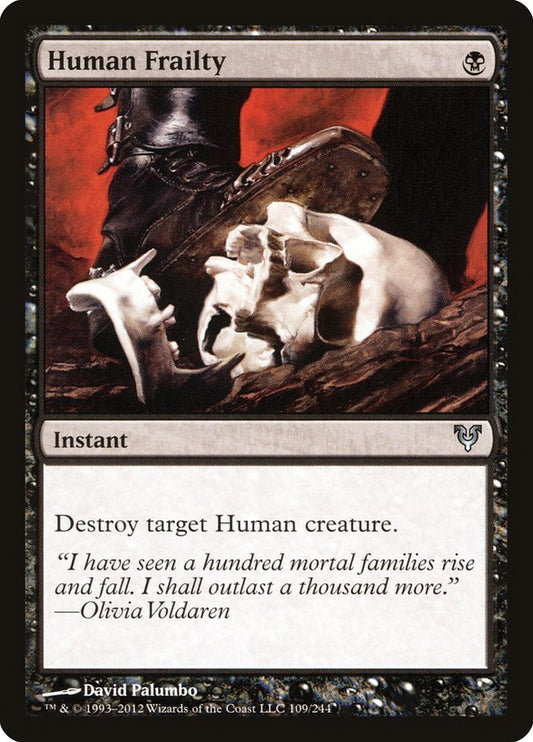 Human Frailty [Avacyn Restored] [Foil]