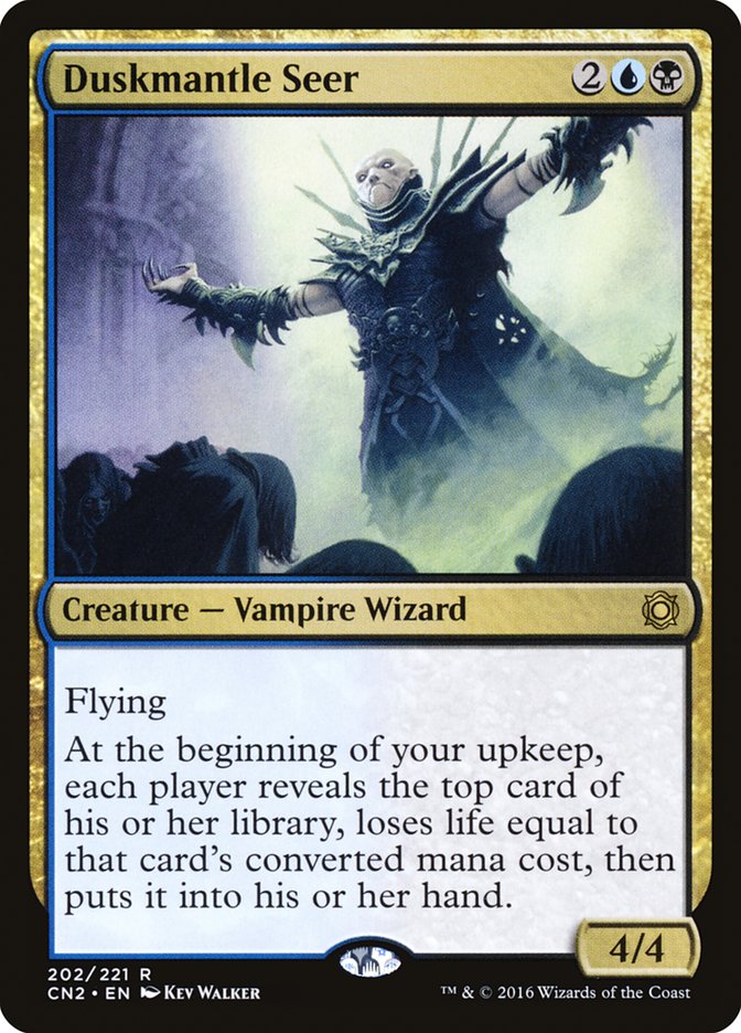 Duskmantle Seer [Conspiracy: Take the Crown] [Foil]