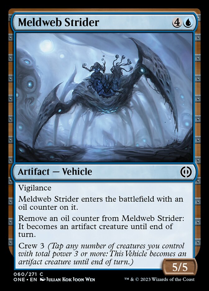 Meldweb Strider [Phyrexia: All Will Be One] [Foil]
