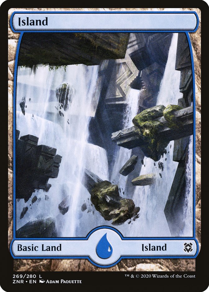 Island (269) [Zendikar Rising] [Foil]