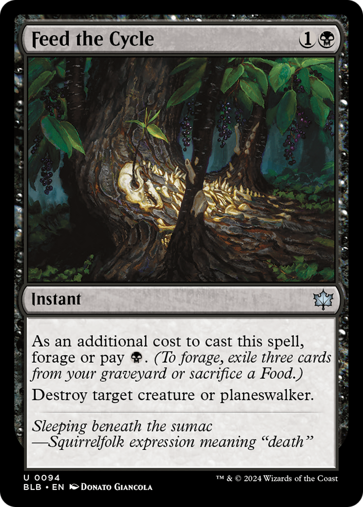 Feed the Cycle [Bloomburrow] [Foil]