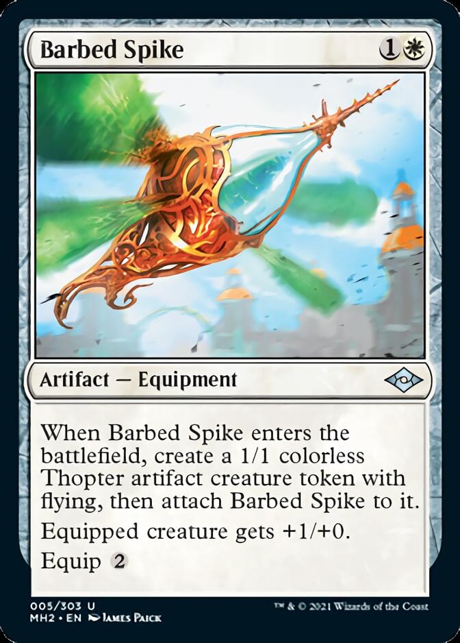 Barbed Spike [Modern Horizons 2] [Foil]