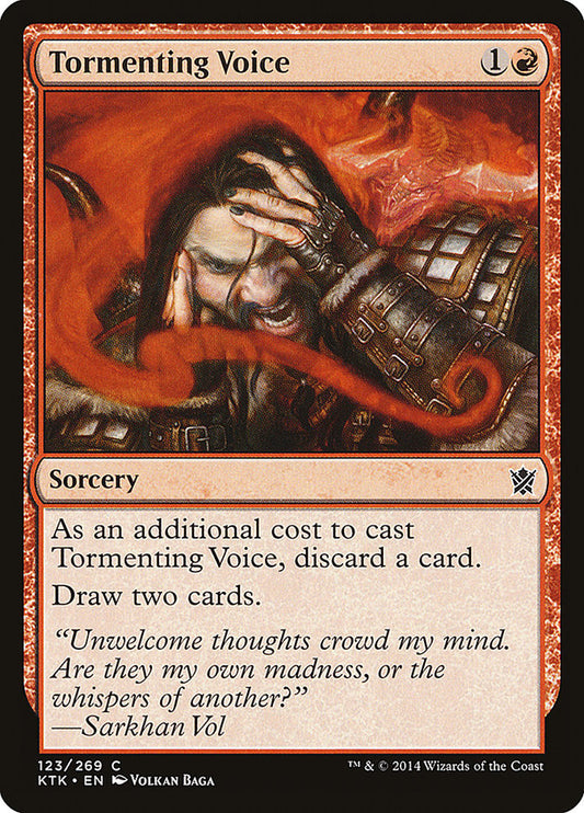 Tormenting Voice [Khans of Tarkir] [Foil]