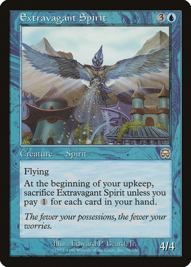 Extravagant Spirit [Mercadian Masques] [Foil]