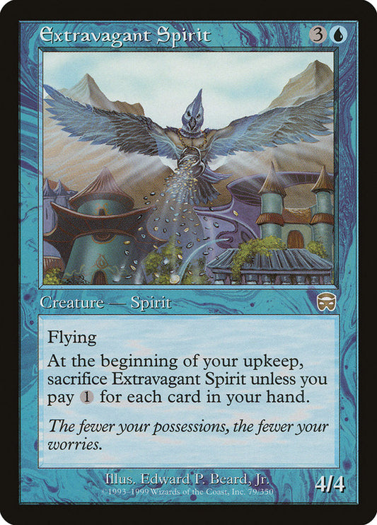 Extravagant Spirit [Mercadian Masques] [Foil]