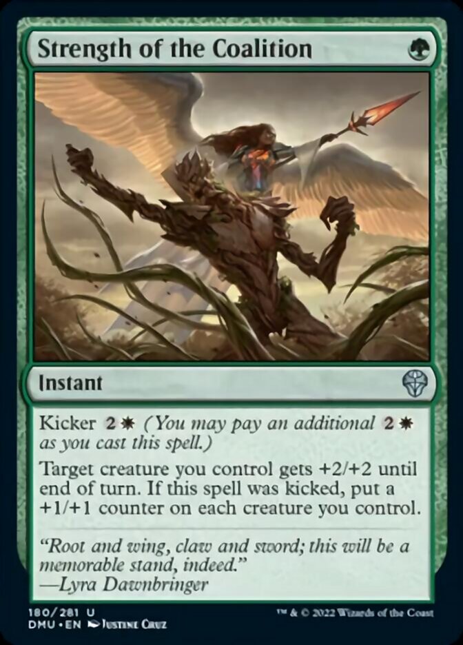 Strength of the Coalition [Dominaria United] [Foil]