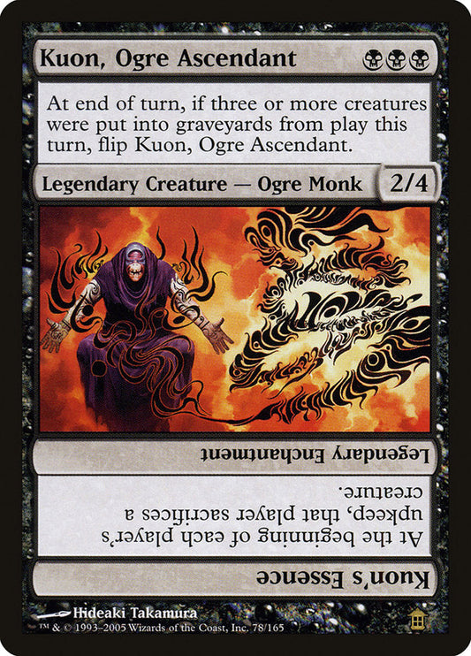Kuon, Ogre Ascendant // Kuon's Essence [Saviors of Kamigawa] [Foil]