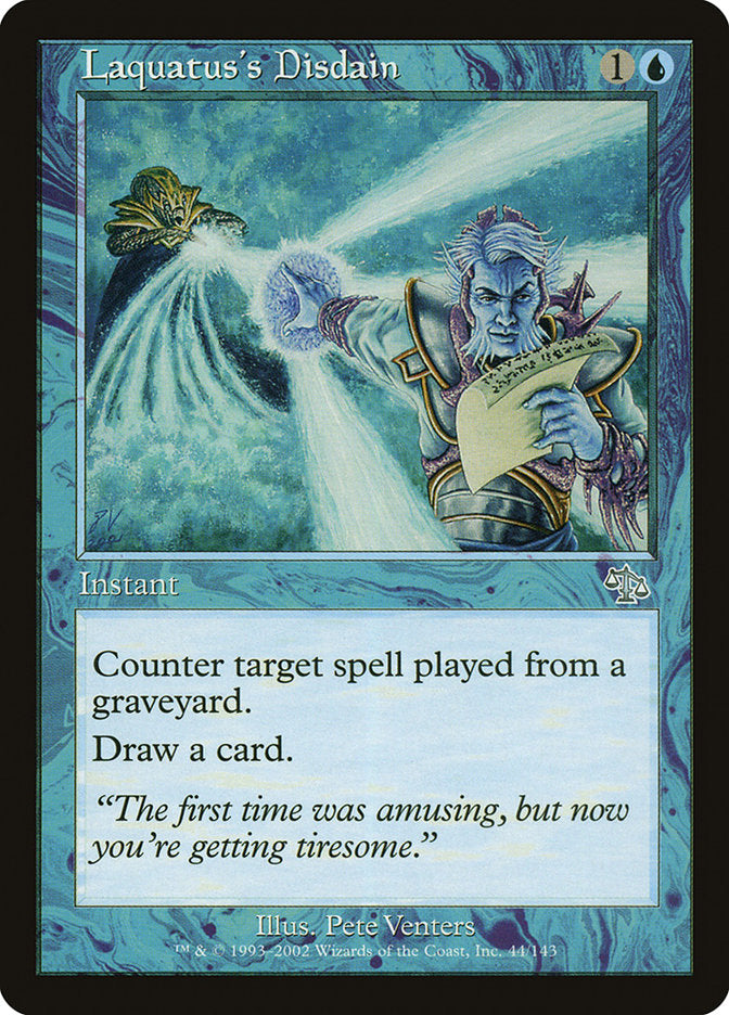 Laquatus's Disdain [Judgment] [Foil]