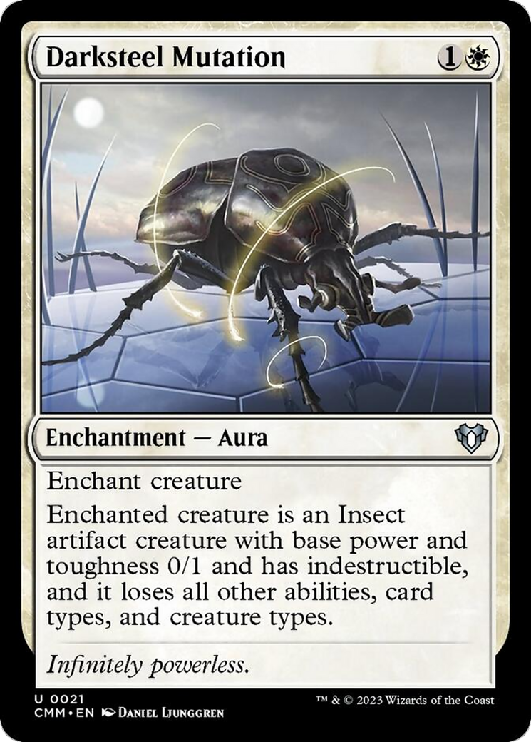 Darksteel Mutation [Commander Masters] [Foil]