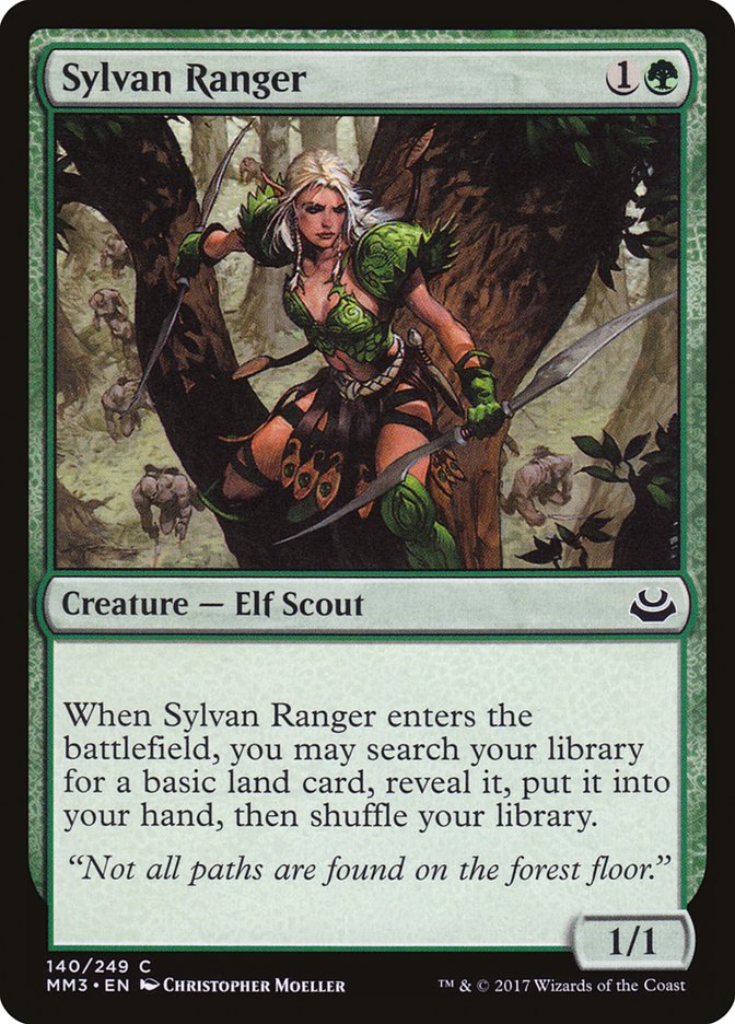 Sylvan Ranger [Modern Masters 2017] [Foil]
