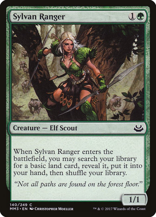 Sylvan Ranger [Modern Masters 2017] [Foil]