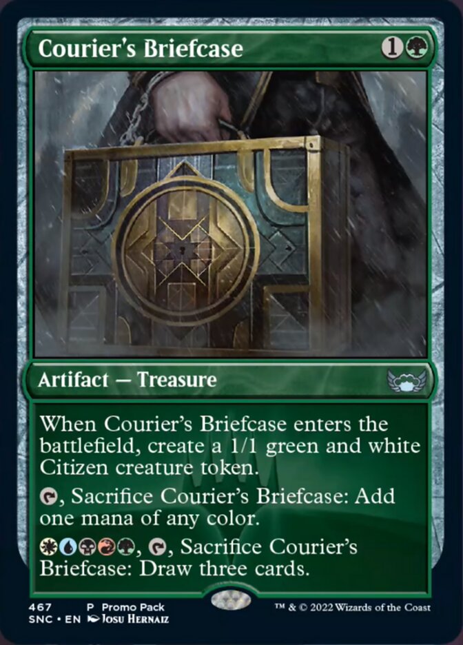 Courier's Briefcase (Promo Pack) [Streets of New Capenna] [Foil]