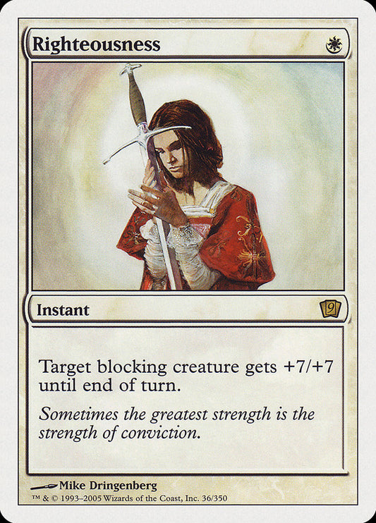 Righteousness [Ninth Edition] [Foil]
