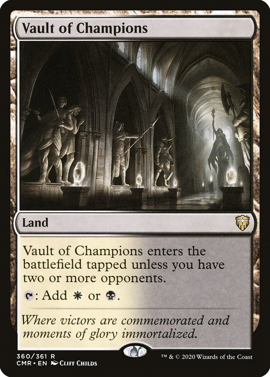 Vault of Champions [Commander Legends] [Foil]