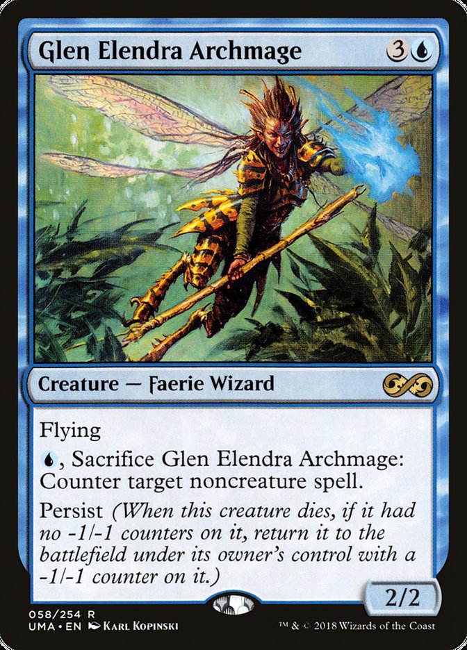 Glen Elendra Archmage [Ultimate Masters] [Foil]