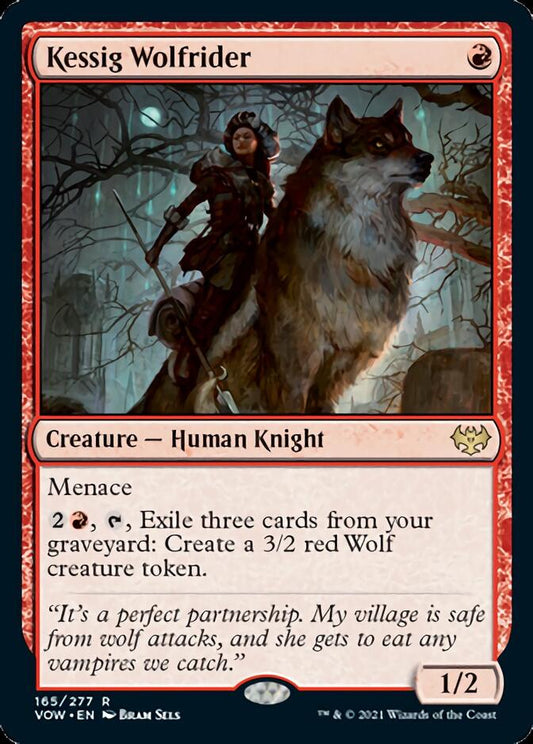 Kessig Wolfrider [Innistrad: Crimson Vow] [Foil]