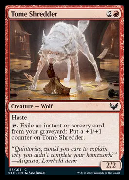 Tome Shredder [Strixhaven: School of Mages] [Foil]