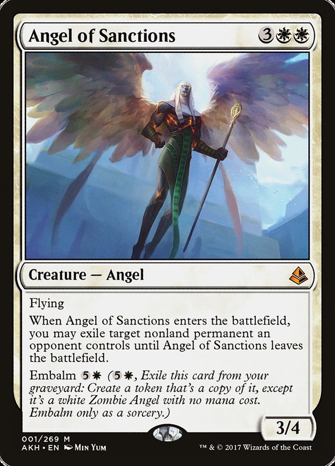 Angel of Sanctions [Amonkhet] [Foil]