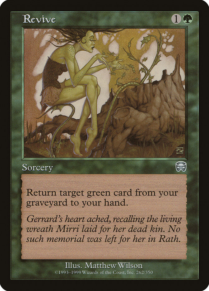 Revive [Mercadian Masques] [Foil]