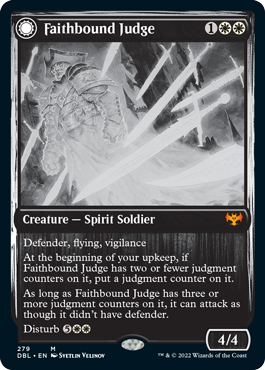 Faithbound Judge // Sinner's Judgment [Innistrad: Double Feature] [Foil]