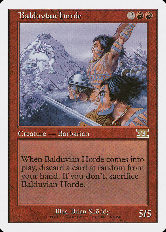 Balduvian Horde [Sixth Edition]