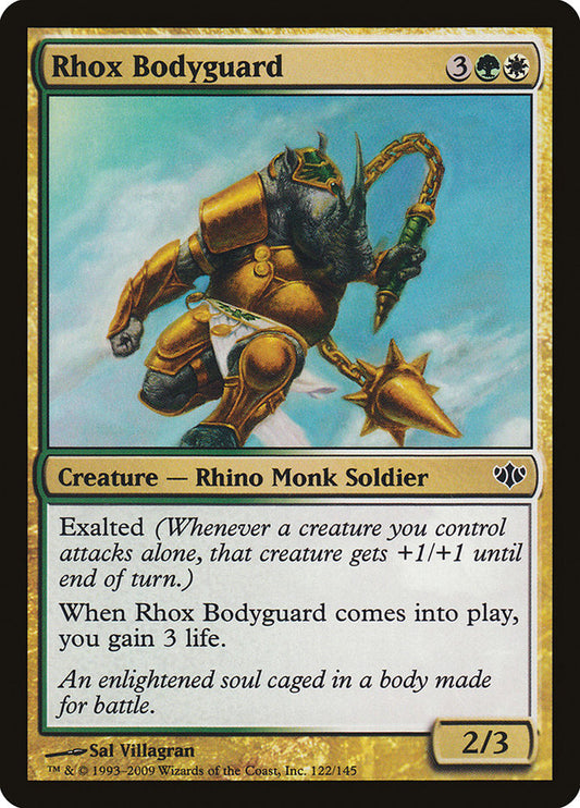 Rhox Bodyguard [Conflux] [Foil]