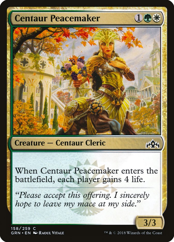 Centaur Peacemaker [Guilds of Ravnica] [Foil]