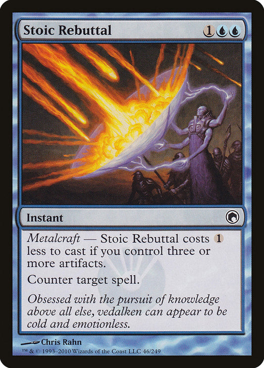Stoic Rebuttal [Scars of Mirrodin] [Foil]