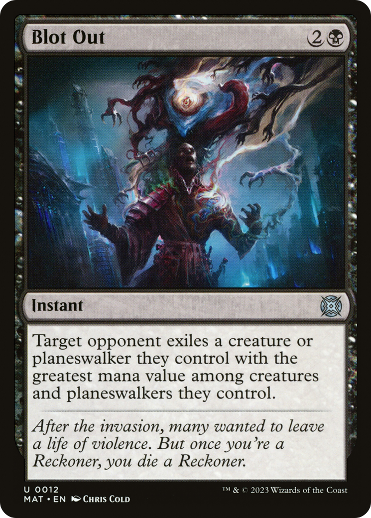 Blot Out [March of the Machine: The Aftermath] [Foil]