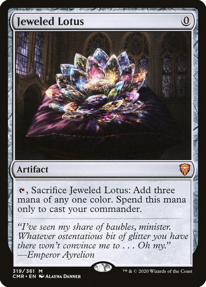 Jeweled Lotus [Commander Legends] [Foil]