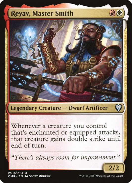 Reyav, Master Smith [Commander Legends] [Foil]