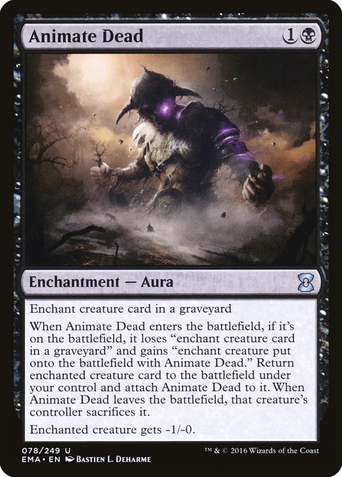 Animate Dead [Eternal Masters] [Foil]