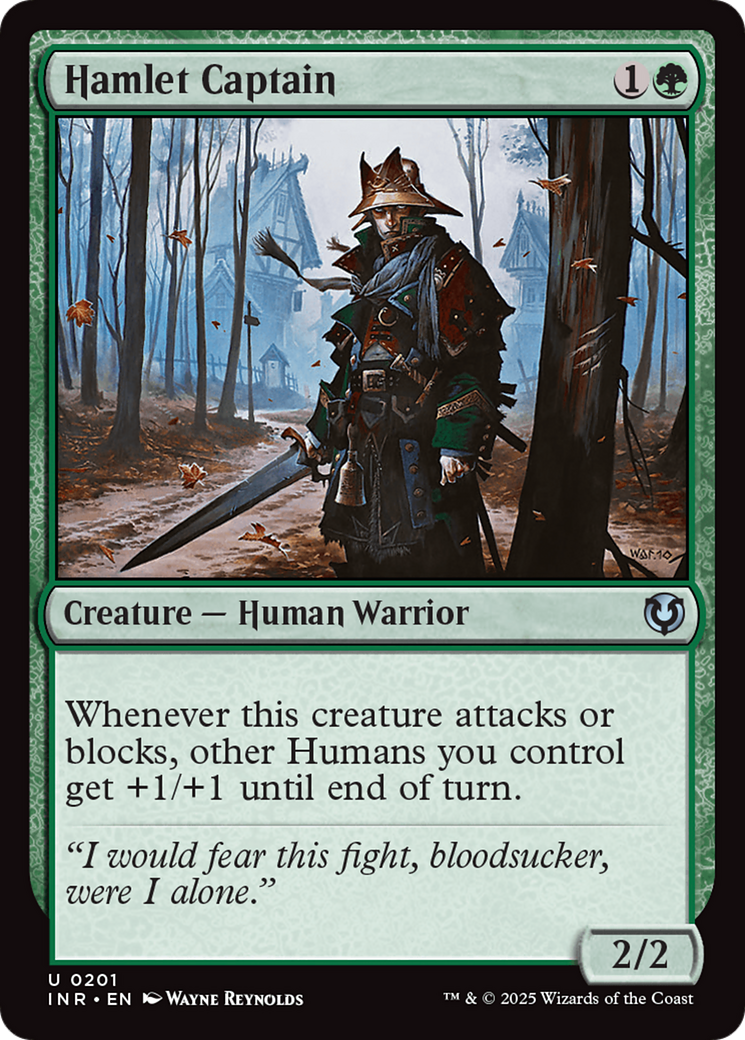 Hamlet Captain [Innistrad Remastered] [Foil]