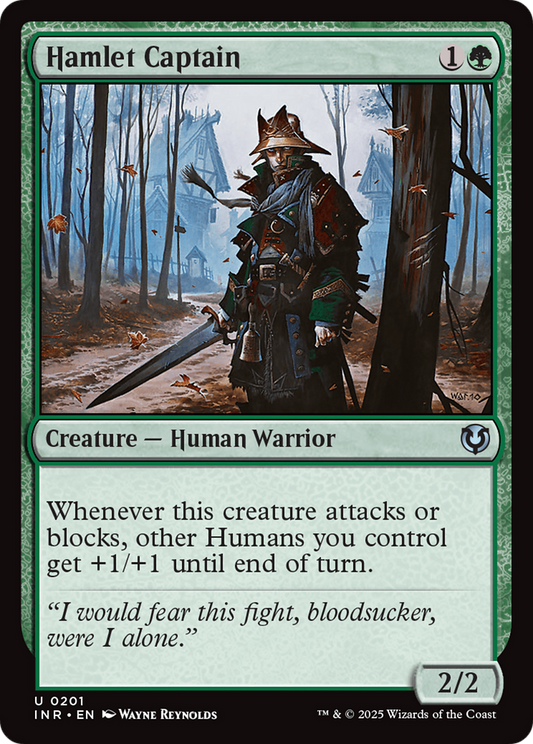 Hamlet Captain [Innistrad Remastered] [Foil]