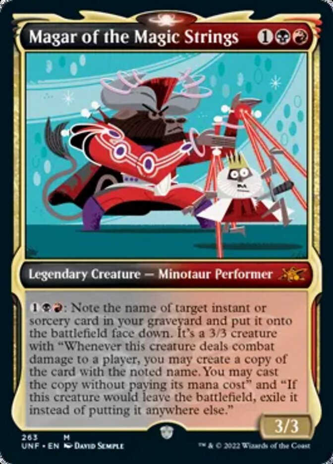 Magar of the Magic Strings (Showcase) [Unfinity] [Foil]