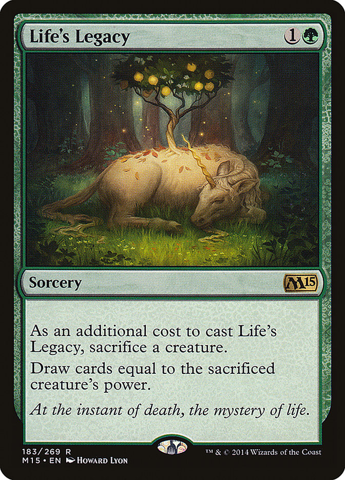 Life's Legacy [Core Set 2015] [Foil]