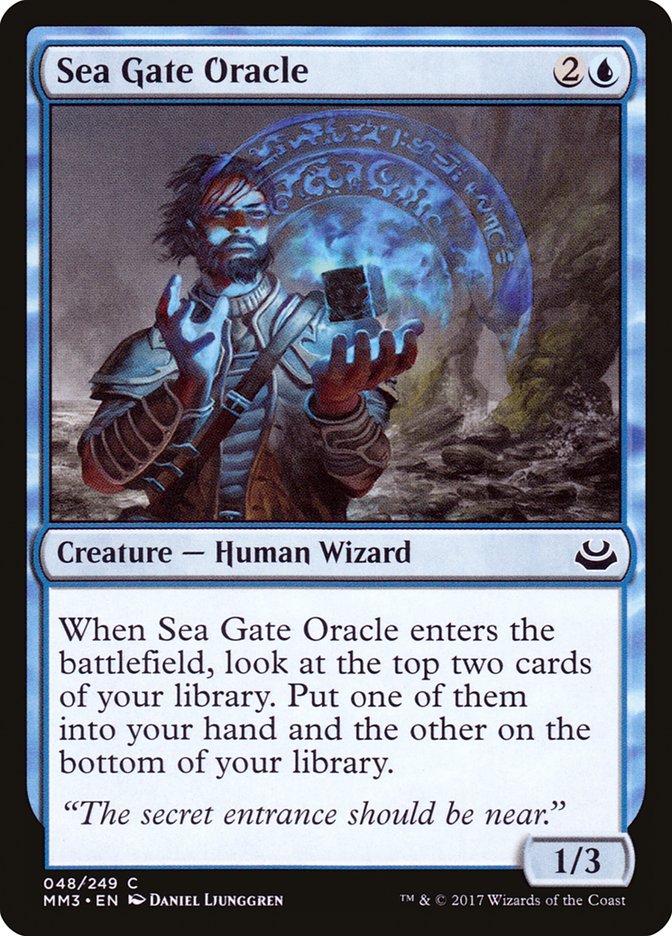 Sea Gate Oracle [Modern Masters 2017] [Foil]