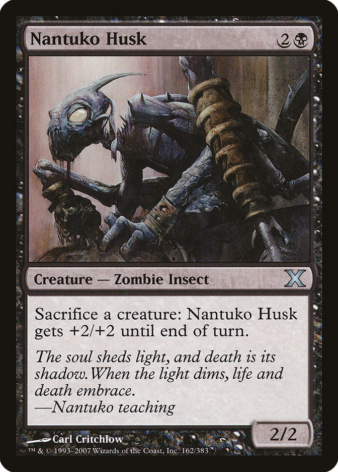 Nantuko Husk [Tenth Edition] [Foil]