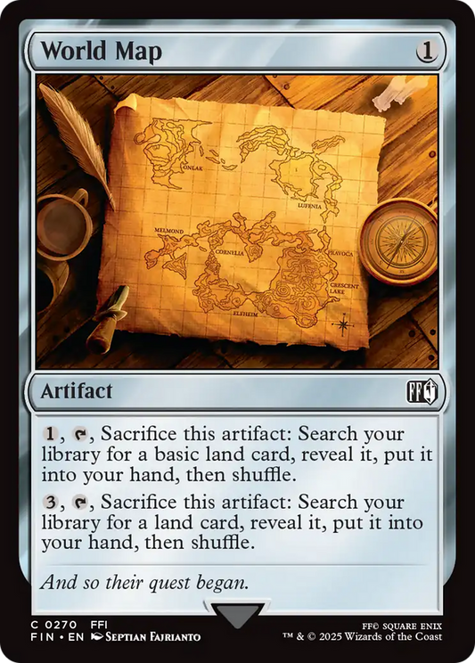 World Map [FINAL FANTASY] [Foil]