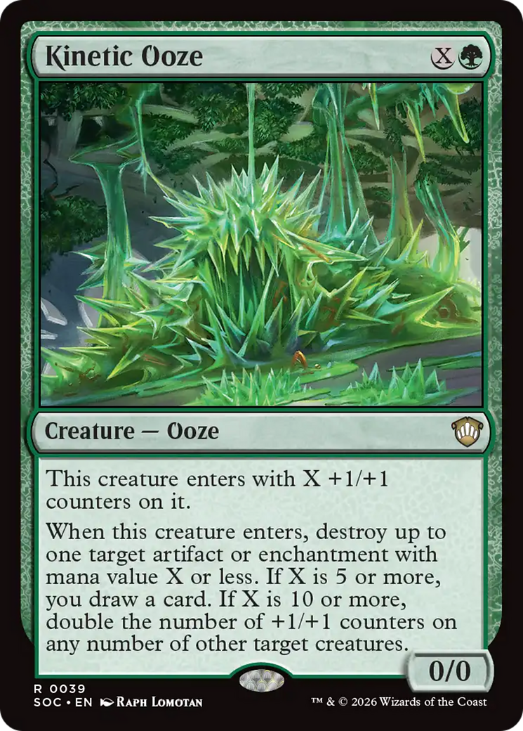 Kinetic Ooze [Secrets of Strixhaven Commander] [Foil]
