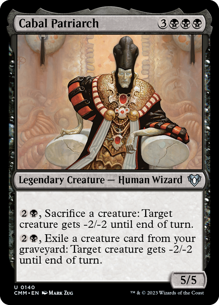 Cabal Patriarch [Commander Masters] [Foil]