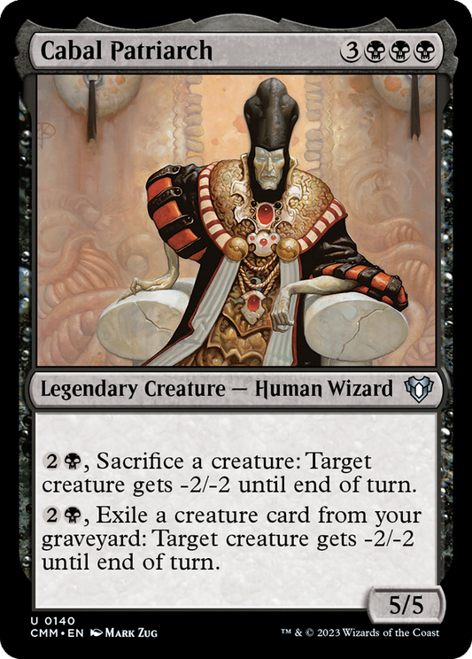 Cabal Patriarch [Commander Masters] [Foil]