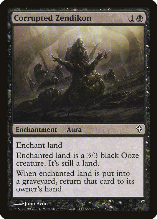 Corrupted Zendikon [Worldwake] [Foil]