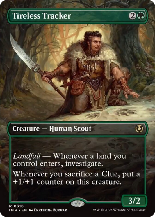 Tireless Tracker (Borderless) [Innistrad Remastered] [Foil]