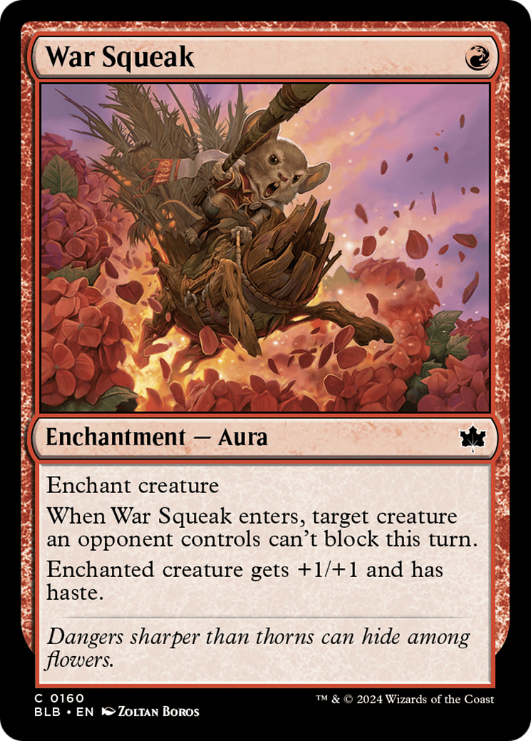 War Squeak [Bloomburrow] [Foil]