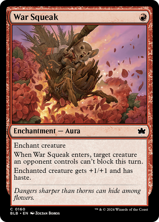 War Squeak [Bloomburrow] [Foil]