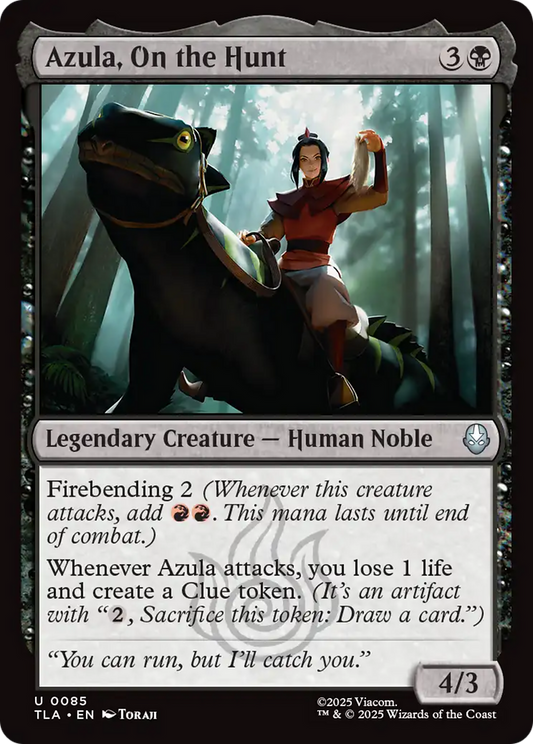 Azula, On the Hunt [Avatar: The Last Airbender] [Foil]