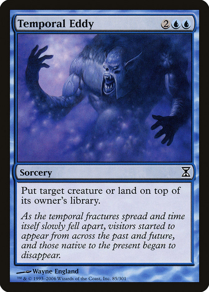 Temporal Eddy [Time Spiral] [Foil]