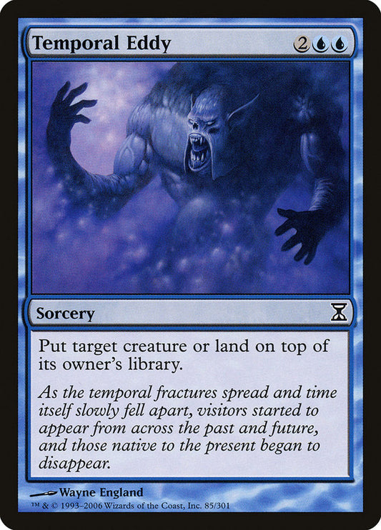 Temporal Eddy [Time Spiral] [Foil]