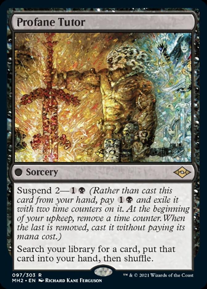 Profane Tutor [Modern Horizons 2] [Foil]